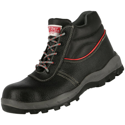 Bezpečnostní obuv NITRAS STEP MID MF, S3, střední výška, černá