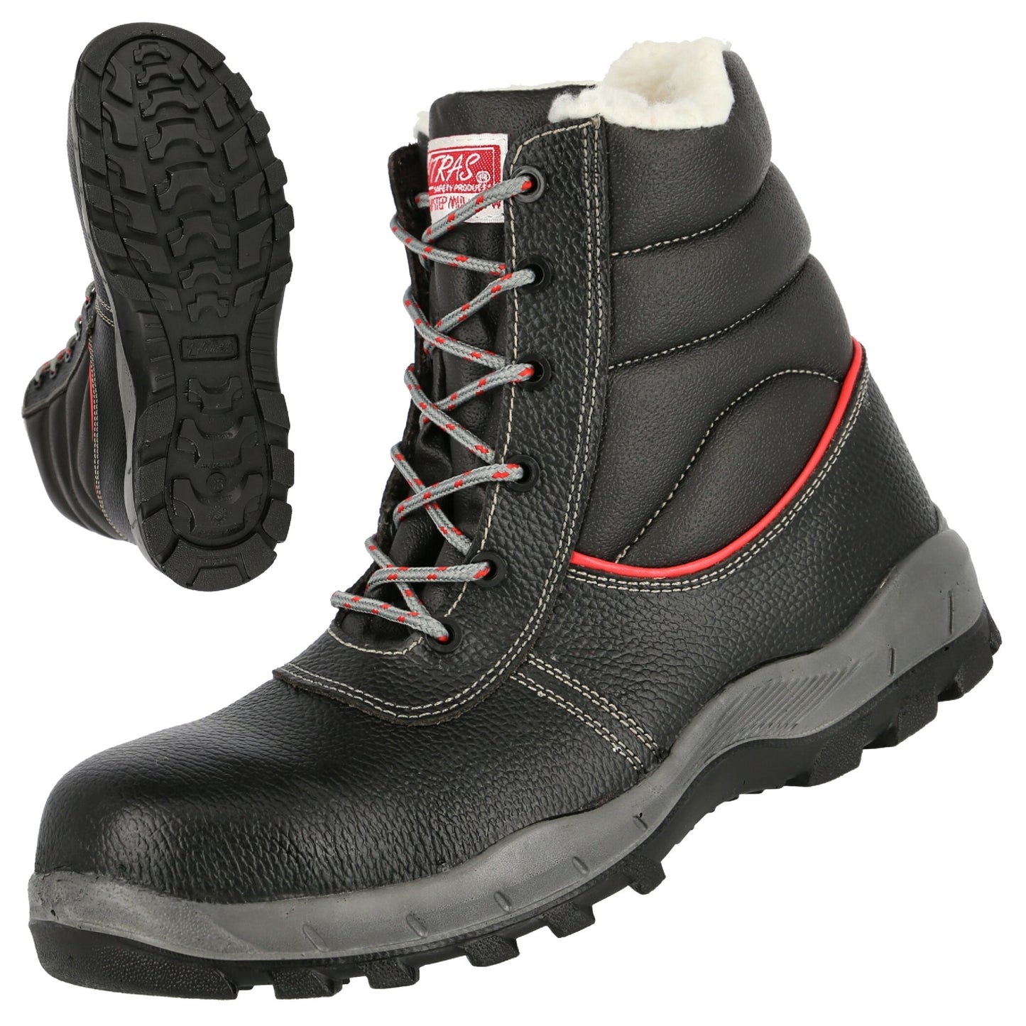 NITRAS STEP MID+ MF W, S3 CI bezpečnostní zimní boty, střední výška, černá