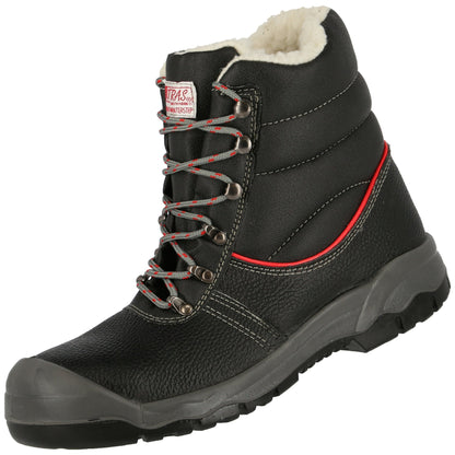 NITRAS STEP MID+ W, bezpečnostní zimní boty S3, střední výška, černá