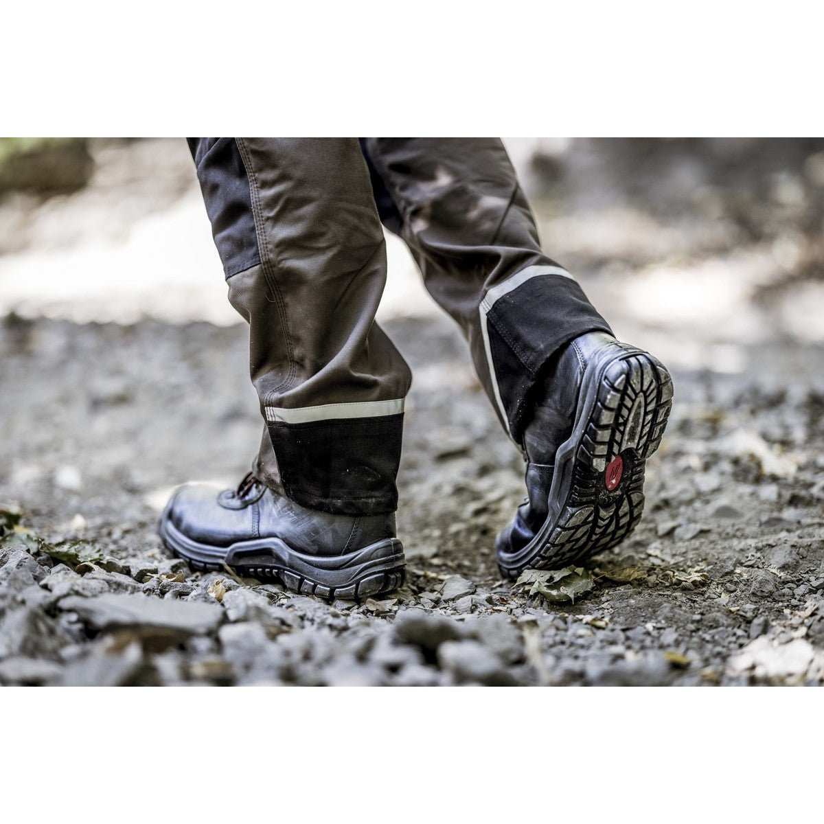 Bezpečnostní obuv NITRAS POWER STEP MID, S3 HI HRO, střední výška, černá