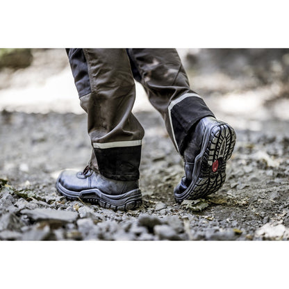 Bezpečnostní obuv NITRAS POWER STEP MID, S3 HI HRO, střední výška, černá