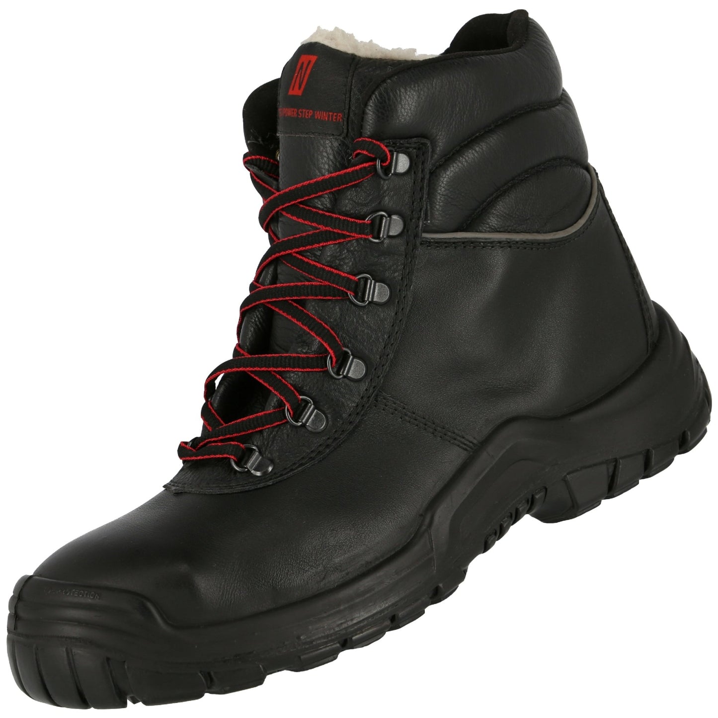NITRAS POWER STEP MID+, S3 CI HI HRO SRC bezpečnostní zimní boty, střední výška, černá