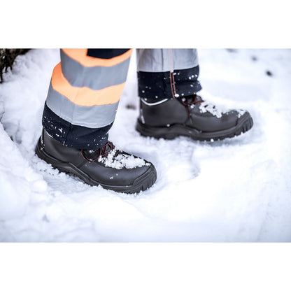 NITRAS POWER STEP MID+, S3 CI HI HRO SRC bezpečnostní zimní boty, střední výška, černá