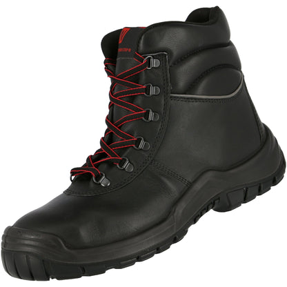 NITRAS POWER STEP MID+, S3 CI HI HRO bezpečnostní boty, vysoké, černé