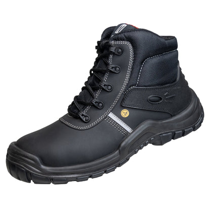 NITRAS UTILITY STEP MID, S3L CI FO SR bezpečnostní boty, černé