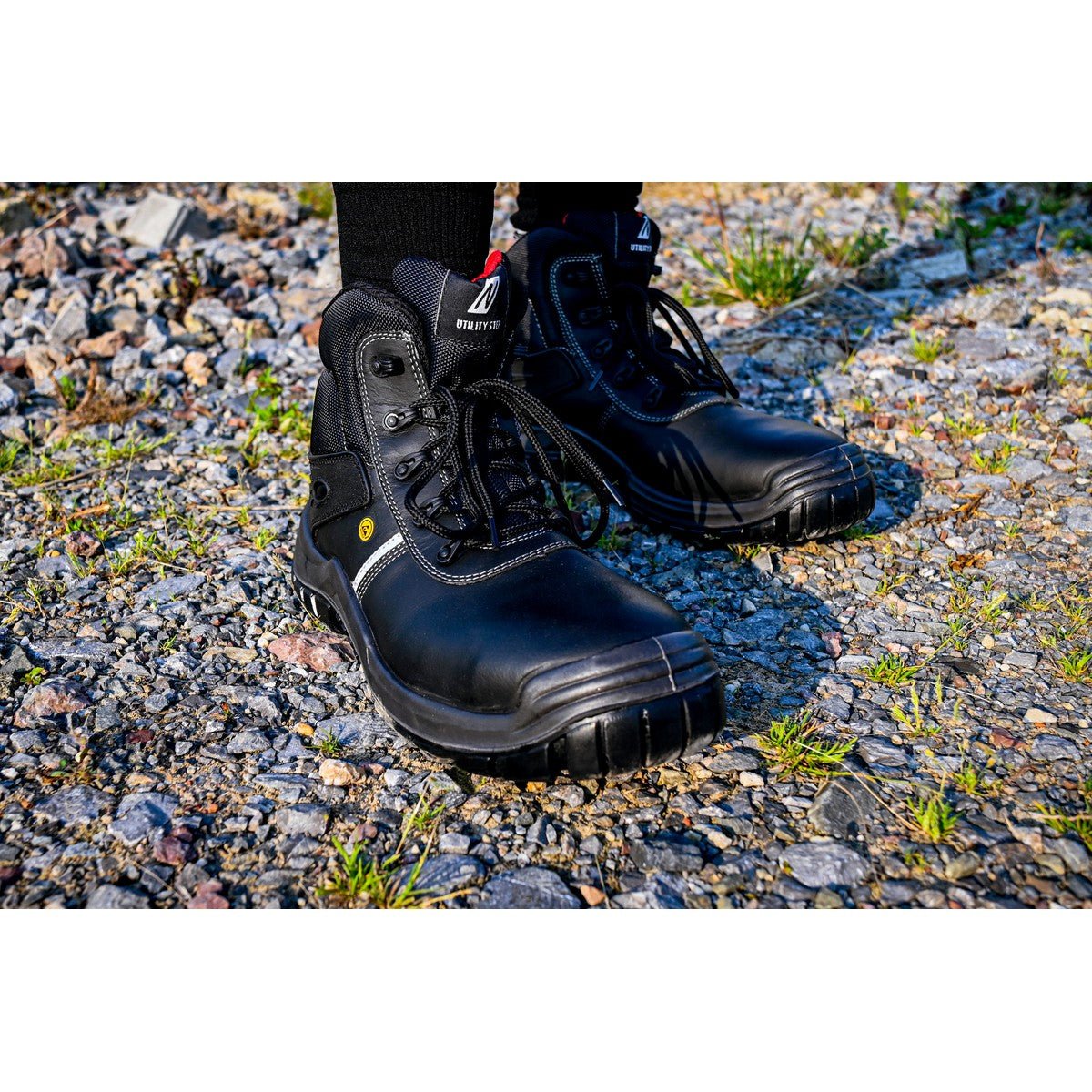 NITRAS UTILITY STEP MID, S3L CI FO SR bezpečnostní boty, černé
