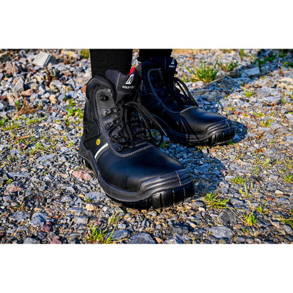 NITRAS UTILITY STEP MID, S3L CI FO SR bezpečnostní boty, černé