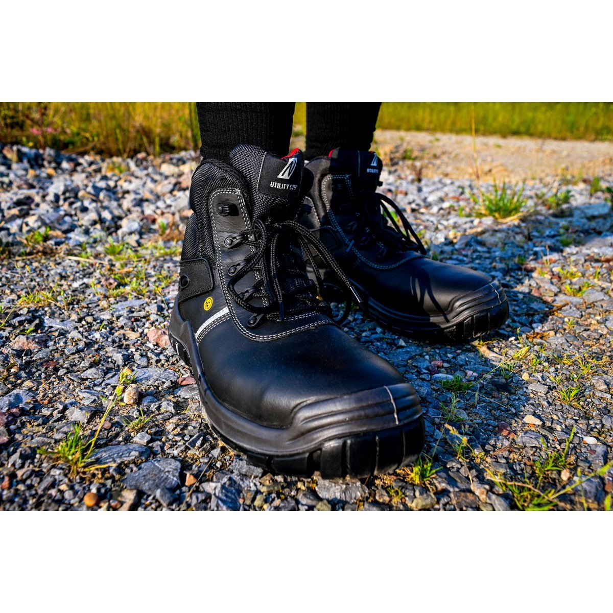 NITRAS UTILITY STEP MID, S3L CI FO SR bezpečnostní boty, černé