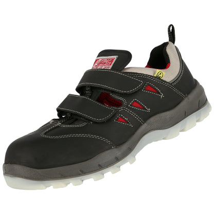 NITRAS SPORT STEP SA, bezpečnostní sandály S1P, černé