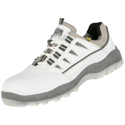 NITRAS SPORT STEP WH, bezpečnostní polobotky, bílá