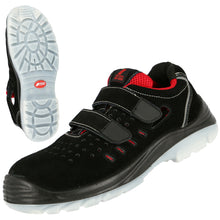 NITRAS EASY STEP SA, bezpečnostní sandály S1P, černé