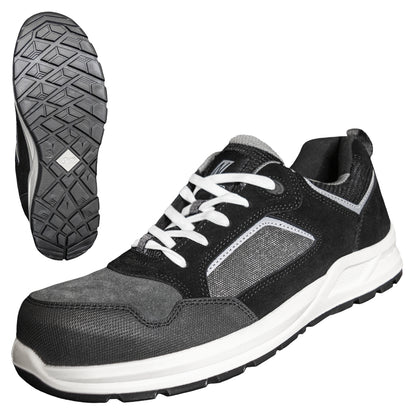 NITRAS CLASSIC STEP, bezpečnostní obuv S1P, šedá / černá