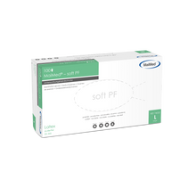 MaiMed-soft PF latexové vyšetřovací rukavice nesterilní bez pudru 100 kusů/krabice