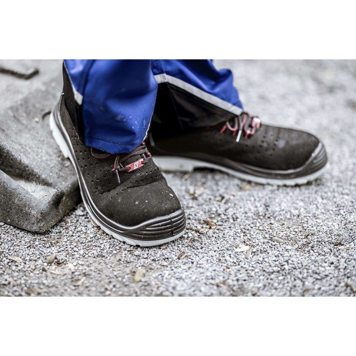 NITRAS MICRO STEP, bezpečnostní obuv S1P, černá