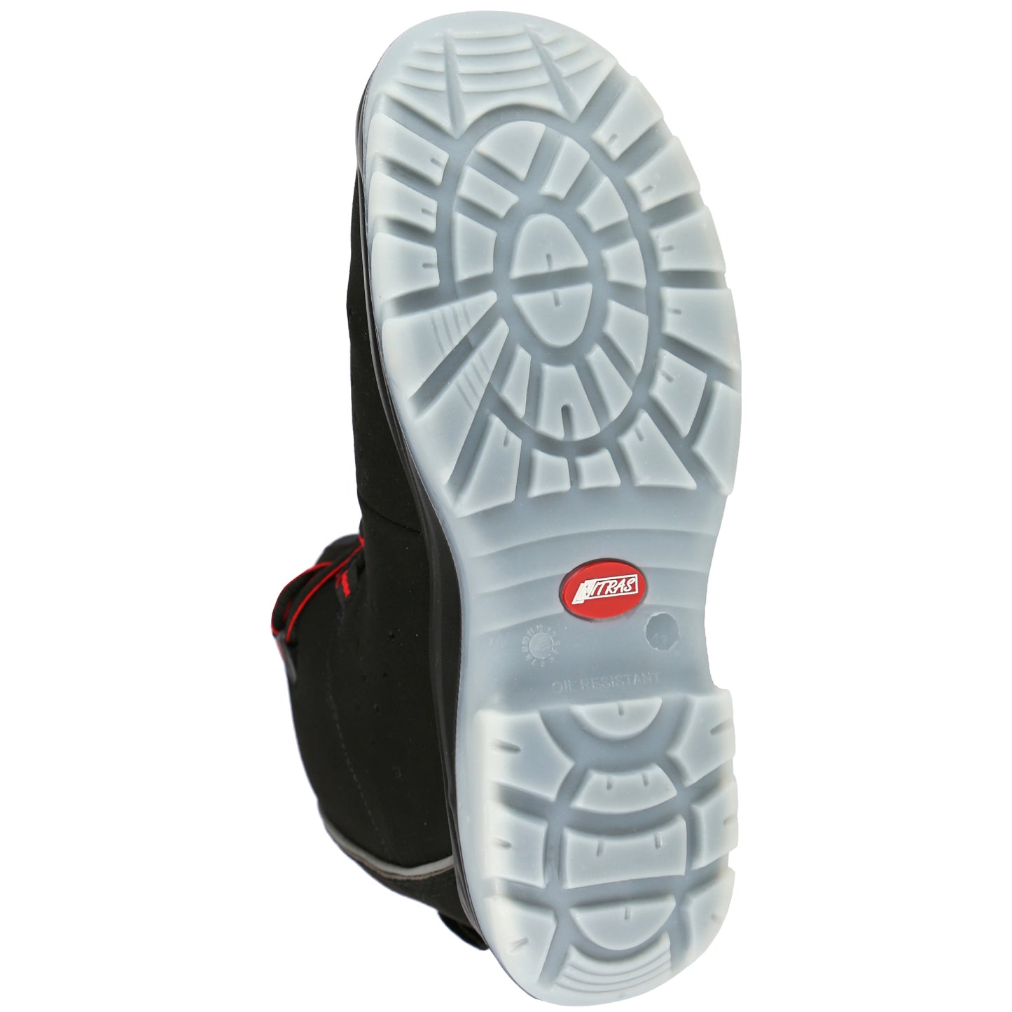 Bezpečnostní obuv NITRAS MICRO STEP MID, S1 P, střední výška, černá