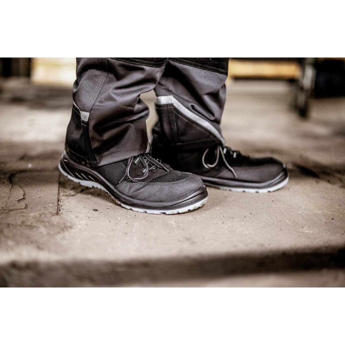NITRAS SOLID STEP MID, bezpečnostní boty, střední výška