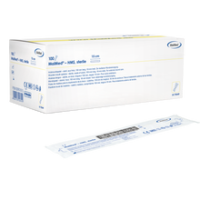 MaiMed - HMS sterilní dřevěný depresor úst, 15cm dlouhý, 100x1 ks. sterilně balené | Krabice (100 kusů)