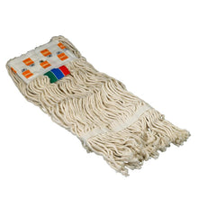 TASKI Duo Mop třásně (300 g) od Diversey Deutschland má savé třásně ze 100% bavlny s páskovým zesílením, barevné štítky, je pratelný do 95°C a ideální pro TASKI Duo Mop systémy. Karton se 2 baleními.