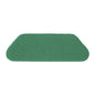 Zelená, obdélníková podložka TASKI Americo S-Pad 45 x 15 cm od Diversey Deutschland GmbH & Co. OHG pro mokré nebo suché čištění je zobrazena na bílém pozadí.