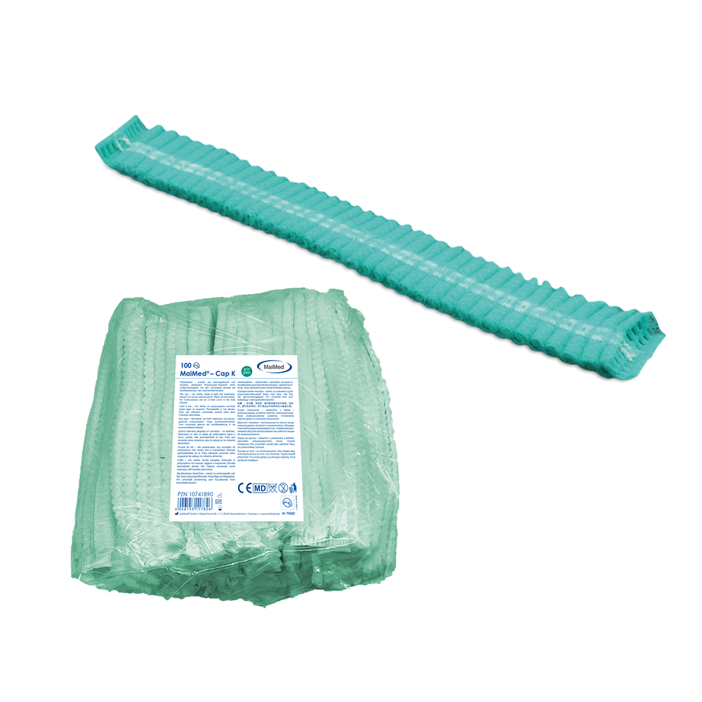 MaiMed-Cap K, klipsový uzávěr z PP, 100 kusů/sáček