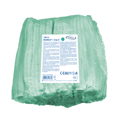 MaiMed-Cap K, klipsový uzávěr z PP, 100 kusů/sáček