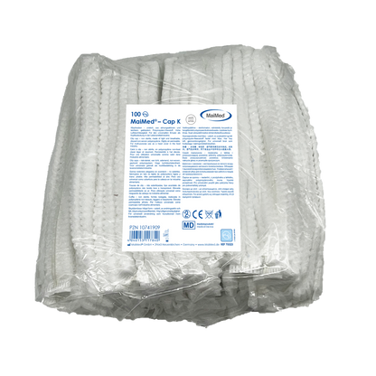 MaiMed-Cap K, klipsový uzávěr z PP, 100 kusů/sáček
