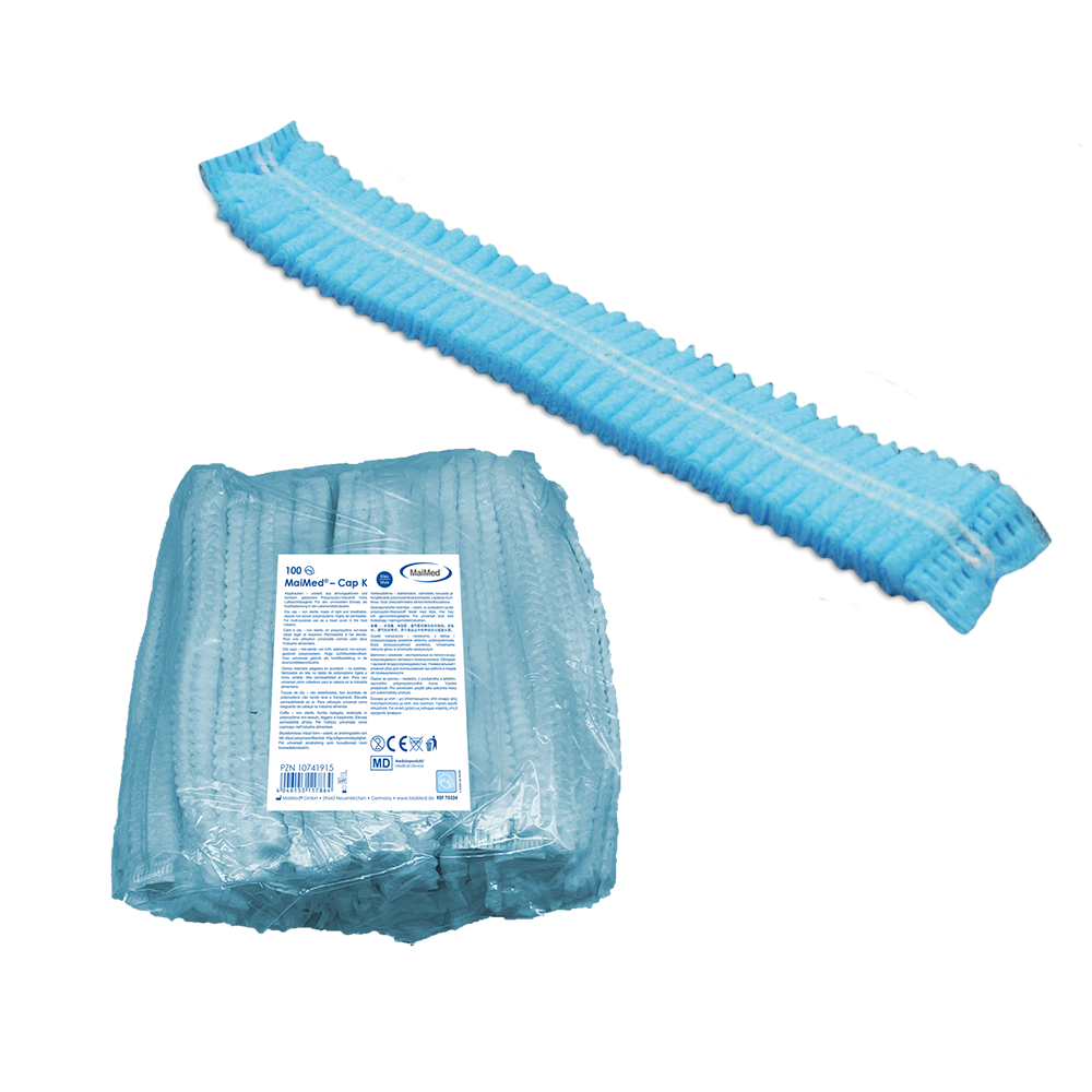 MaiMed-Cap K, klipsový uzávěr z PP, 100 kusů/sáček