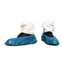 MaiMed-Cover PE návleky na boty Jednorázové návleky na boty z PE, modré, 100 kusů/bal. | Balení (100 kusů)