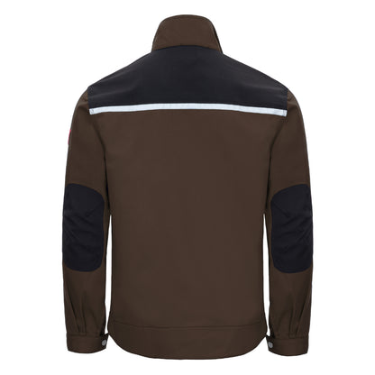 NITRAS MOTION TEX PLUS, pracovní bunda, hnědá / černá