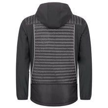 NITRAS MOTION TEX PLUS, prošívaná softshellová bunda, černá