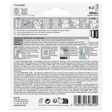 Lepicí podložky tesa Powerstrips Click se suchým zipem, bílé, 1 role
