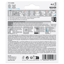 Samolepicí podložky tesa Powerstrips Click s suchým zipem, bílé, 4 x 2 m
