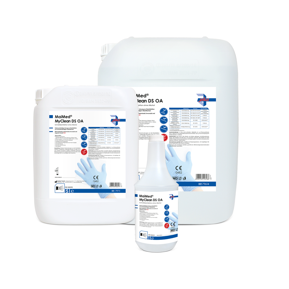 MaiMed MyClean DS rychlá dezinfekce - neutrální
