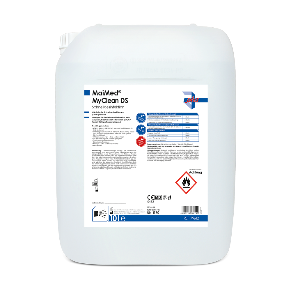 MaiMed MyClean DS rychlá dezinfekce - neutrální