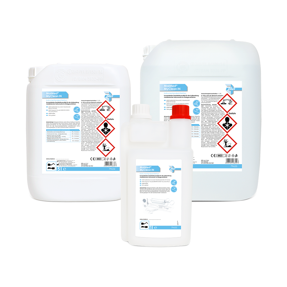 MaiMed MyClean IN, dezinfekce nástrojů