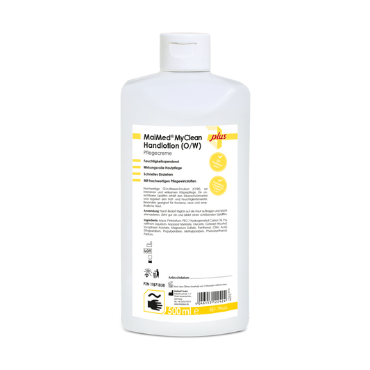 Ošetřující krém na ruce MaiMed MyClean (O/W) (na bázi oleje a vody)