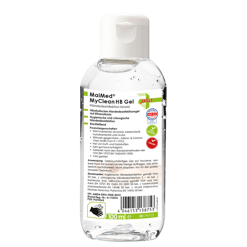MaiMed MyClean HB Gel 100 ml/láhev | Láhev (500 ml)