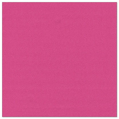 Ein unifarbenes, strukturiertes rosa Quadrat mit einem gewebten Muster, das an die Eleganz der PAPSTAR 20 Servietten "ROYAL Collection" 1/4-Falz 40x40 cm der PAPSTAR GmbH erinnert.