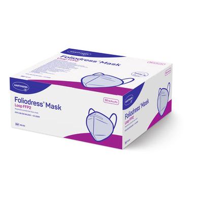Výprodej: Hartmann Foliodress Mask FFP2 Loop bílá ochranná rouška | Balení (1 kus)