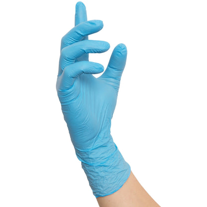 NITRAS SUPREME NITRILE, nitrilové jednorázové rukavice, modré