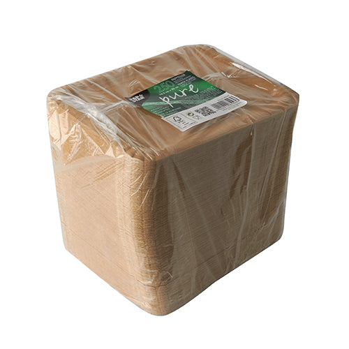 Těchto PAPSTAR 250 papírových talířů "pure" obdélníkových bílých od PAPSTAR GmbH je udržitelnou volbou, vyrobenou z ekologicky šetrného čerstvého vláknitého kartonu a zabalenou v průhledném obalu se zeleno-bílou etiketou.