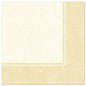 PAPSTAR 50 ubrousků "ROYAL Collection" 1/4 skládání 40 x 40 cm šampaňské od PAPSTAR GmbH nabízejí klasický design se světlým středem a tmavším šampaňsko-béžovým okrajem, ideální pro elegantně prostřený stůl.