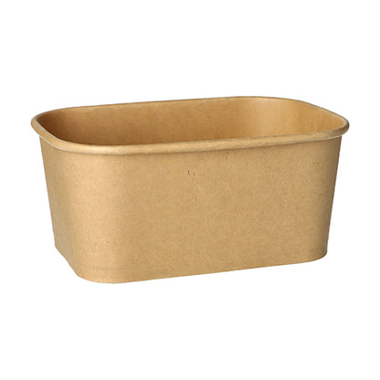 PAPSTAR 25 obalových kelímků PAPSTAR GmbH je hnědý, obdélníkový papírový obal s oblými rohy – ideální pro všechny, kdo hledají ekologické obaly.