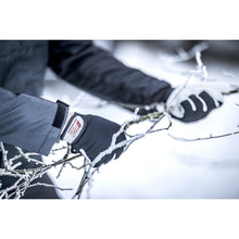 NITRAS DEXTER WINTER, rukavice pro mechaniky, šedá / černá