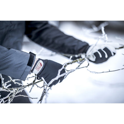 NITRAS DEXTER WINTER, rukavice pro mechaniky, šedá / černá