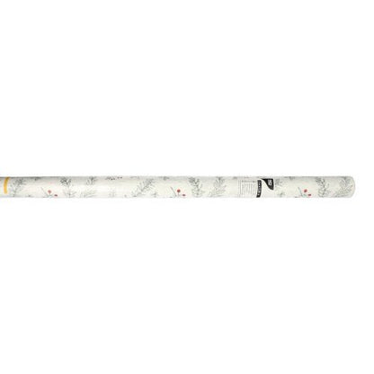 PAPSTAR Ubrus (3 m x 1,2 m) od PAPSTAR GmbH je bílý papírový ubrus s jemným světlezeleným motivem větviček a červenými bobulemi – ideální pro elegantně prostřené stoly. Dodává se jako neotevřená role s čárovým kódem.