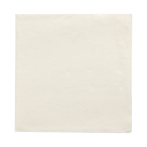 Zobrazen je bílý, čtvercový PAPSTAR 20 ubrousků „DAILY Collection“ 1/4-složené (32x32 cm) ubrousek od PAPSTAR GmbH nepoužitý na bílém pozadí s decentní strukturou – perfektní pro stylovou stolní dekoraci.