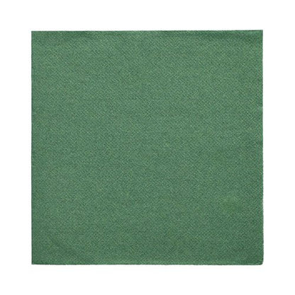 Jednoduchý zelený čtvercový ubrousek od PAPSTAR GmbH, součást 20 ubrousků „DAILY Collection“ (1/4-složené, 32x32 cm), má decentní strukturu – ideální pro stylovou stolní dekoraci a prezentuje se na bílém pozadí.