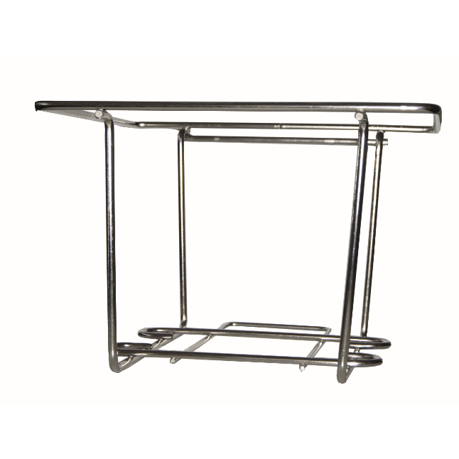 Nerezový držák na stěnu Dr. Schnell pro 10litrové kanystry (210x235x175 mm) od DR.SCHNELL GmbH & Co. KGaA je stabilní držák na stěnu z kovu, ideální pro uspořádané skladování vašich 10litrových kanystrů.