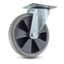 Numatic PU otočná kolečka, 200 mm, šedá | Balení (1 kus)